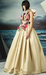1 of 3 MNM Couture G0820 Gold