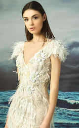 2 of 2 MNM Couture G0827 Ivory