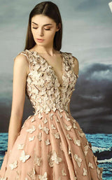 2 of 3 MNM Couture G0829 Peach