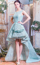 1 of 3 MNM Couture K3471 Aqua