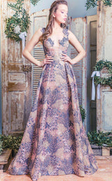 1 of 3 MNM Couture K3489 Lilac