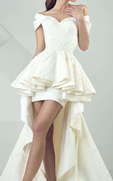 3 of 5 MNM Couture G0692 Ivory