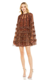 1 of 3 Mac Duggal 8007 Brown-Multi