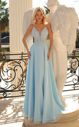 2 of 13 Clarisse 8021 Pale Blue