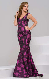 1 of 5 Jovani 40507 Purple Multi