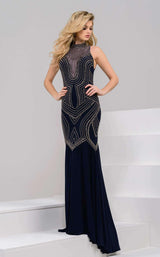 1 of 5 Jovani 40649 Gunmetal