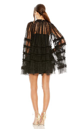 5 of 6 Mac Duggal 8053 Dress Black