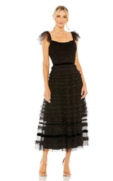 2 of 6 Mac Duggal 8054 Dress Black