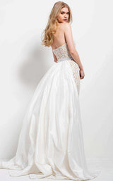3 of 10 Jovani 35052 Ivory/Nude