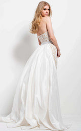 3 of 10 Jovani 35052 Ivory/Nude