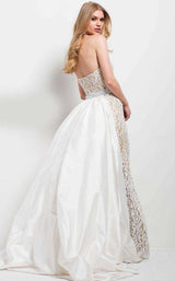 9 of 10 Jovani 35052 Ivory/Nude
