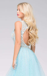4 of 5 Jovani 36805 Aqua