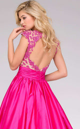 7 of 7 Jovani 40556 Fuchsia