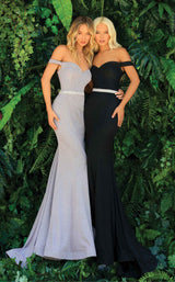 1 of 4 Clarisse 810162 Lilac&Black