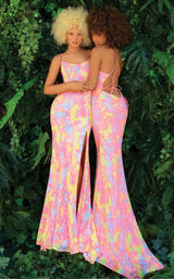 1 of 2 Clarisse 810242 Pink Multi