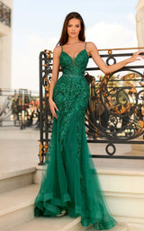 1 of 3 Clarisse 810403 Forest Green