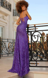 2 of 2 Clarisse 810428 Royal/Purple