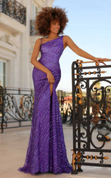 1 of 2 Clarisse 810428 Royal/Purple