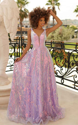 1 of 2 Clarisse 810457 Iridescent Lilac