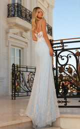 2 of 2 Clarisse 810521 Ivory-Winter-Blue