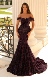 2 of 4 Clarisse 810535 Midnight-Purple