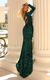 3 of 3 Clarisse 810538 Forest Green