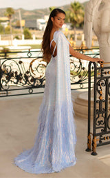 2 of 2 Clarisse 810580 Iridescent Blue