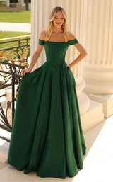 1 of 4 Clarisse 810604 Forest Green