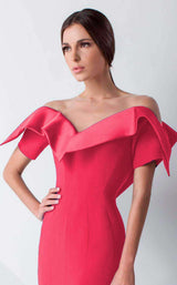2 of 4 MNM Couture G0782 Coral