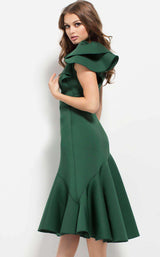 3 of 6 Jovani 52252 Dark Green