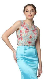 6 of 8 Nox Anabel 8287 Turquoise