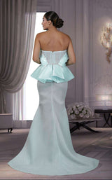 3 of 3 MNM Couture K3531 Aqua