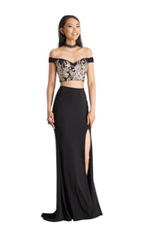 1 of 4 Clarisse 3556 Black Multi