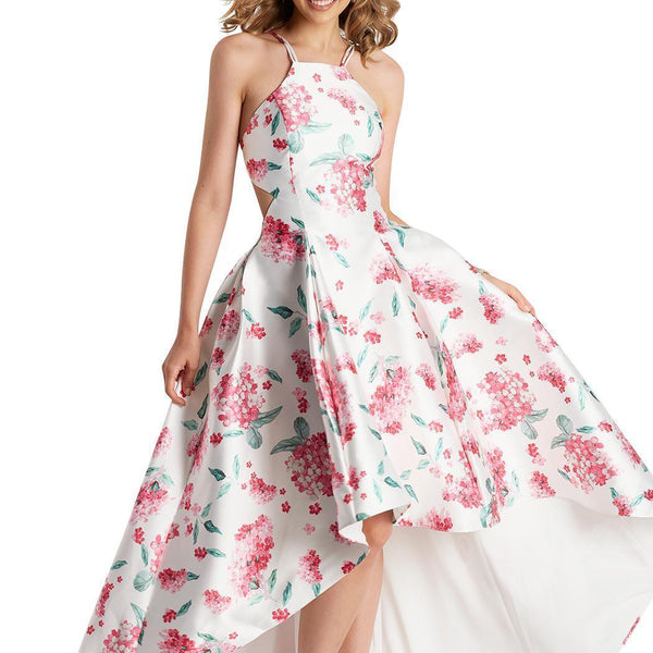 Semi Formal Pink Red Cocktail Dress Jcpenney Clarisse 3564 Dress
