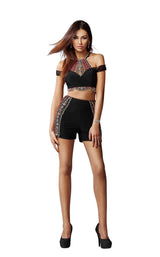 2 of 8 Clarisse 4921 Black/Multi