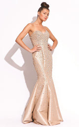 2 of 2 Jovani 88027 Dress Nude