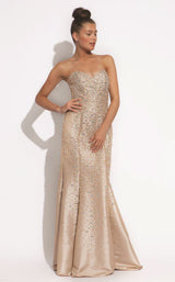 1 of 2 Jovani 88027 Dress Nude
