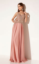 1 of 2 Abby Paris 90198 Dusty Pink