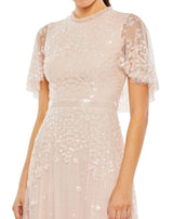 5 of 12 Mac Duggal 9192 Blush