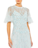 5 of 9 Mac Duggal 9199 Powder-Blue