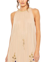 2 of 3 Mac Duggal 9232 Nude/Gold