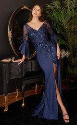 1 of 2 LaDivine 9247 Navy