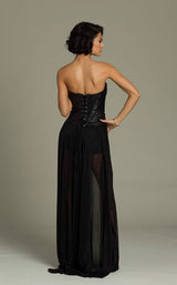 2 of 2 Jovani 92498BG Black