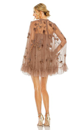 6 of 7 Mac Duggal 9257 Chocolate