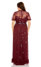 3 of 3 Mac Duggal Fabulouss 9269 Dress Bordeaux