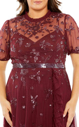 2 of 3 Mac Duggal Fabulouss 9269 Dress Bordeaux