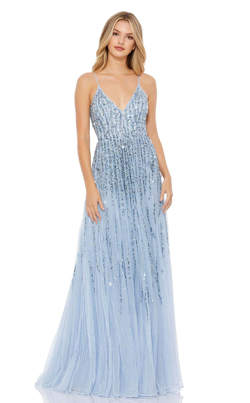 Mac Duggal 93566 Fusion-Blue