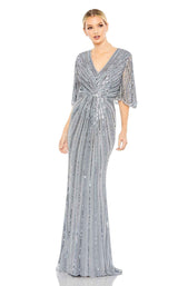 2 of 6 Mac Duggal 93583 Slate Blue