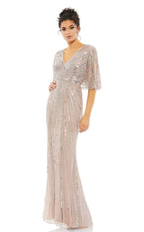 1 of 6 Mac Duggal 93583 Vintage-Rose