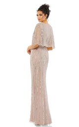 3 of 6 Mac Duggal 93583 Vintage-Rose